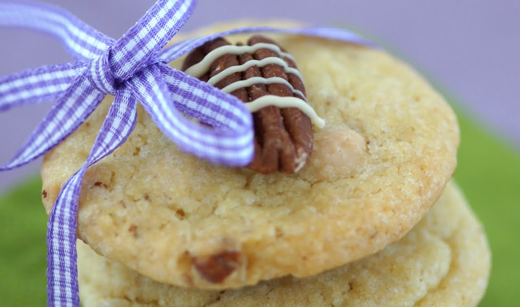 Pecan-Cookies mit weißer Schokolade - Veganpassion