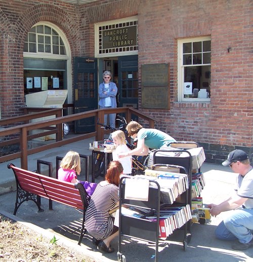 Summer Sidewalk Book Sale