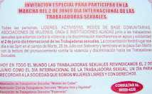 DIA INTERNACIONAL DE LAS TRABAJADORAS SEXUALES
