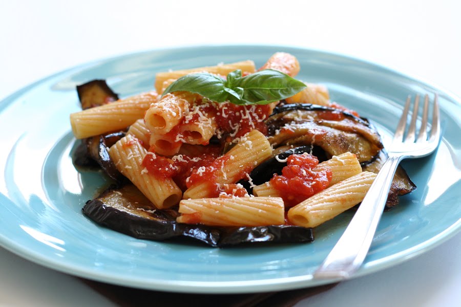 Cocinar Italiano Pasta alla Norma