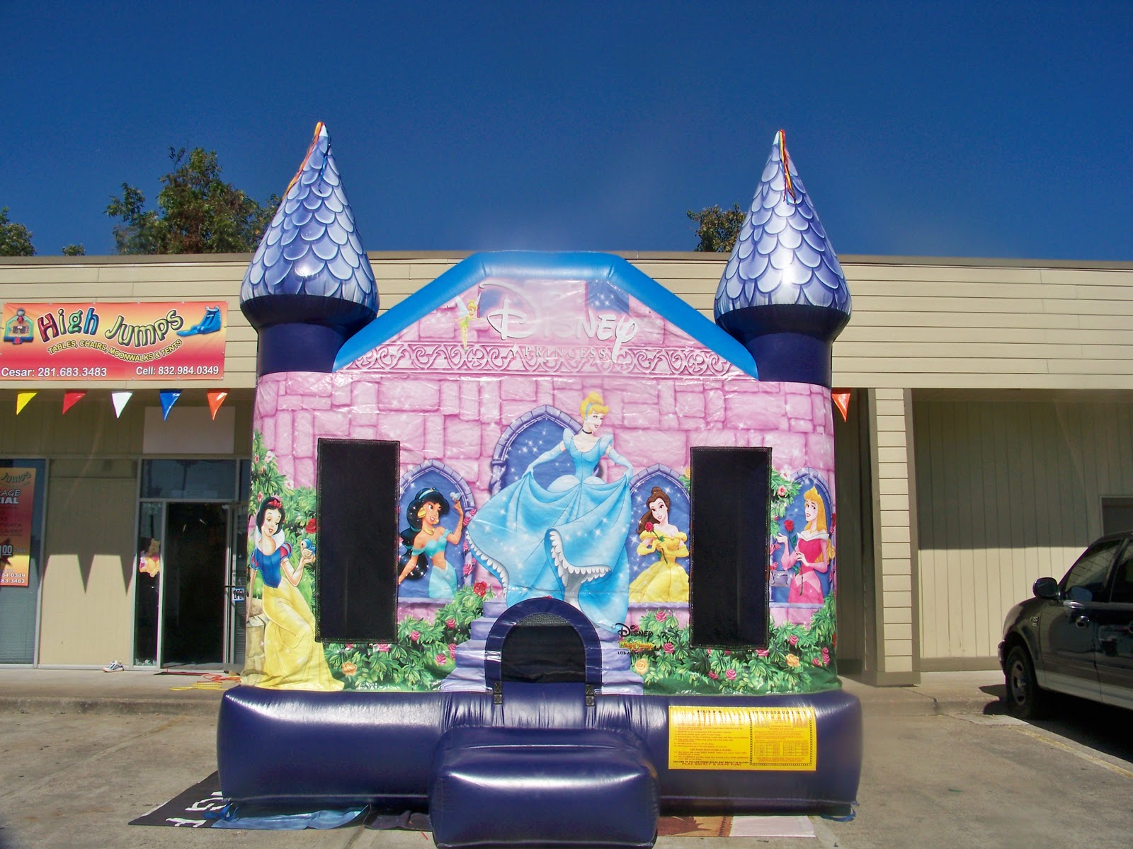 High Jumps Moonwalks Rentals Moonwalk Package