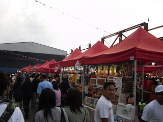 Hawker Stalls at the Richmond Summer Night Market