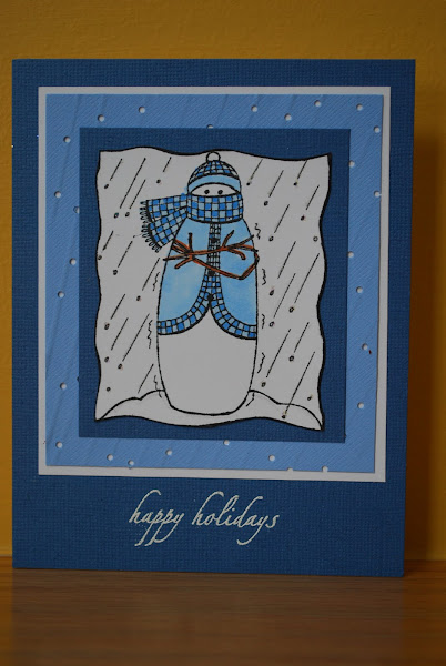 Snowman with Scarf