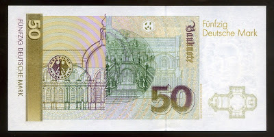 Germany Paper Money 50 Deutsche Mark currency image gallery