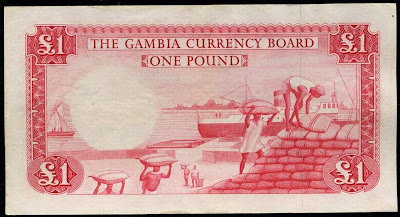 Gambian pound banknote Gambia currency board