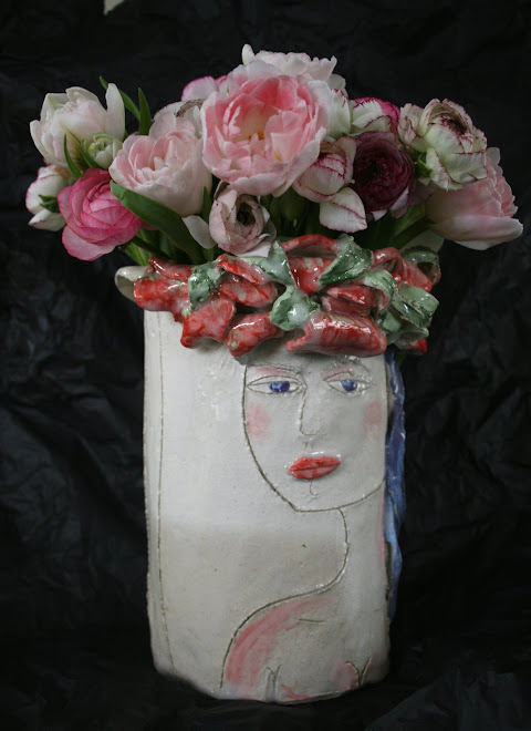 Vase Femme Fleur