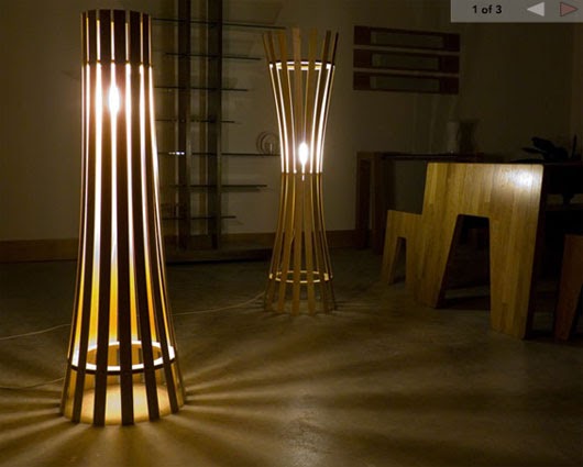 HOME DESIGN: Decorative Floor Lamps Designed by Davin Larkin – Pinch
