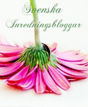 ♥ Medlem i Svenska Inredningsbloggar ♥