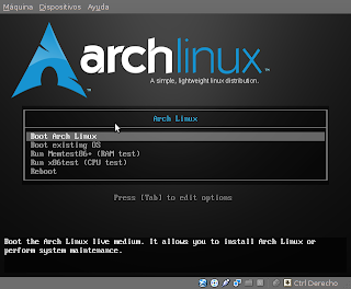 Las Aventuras de Tux: Guía ArchLinux - Instalación en USB