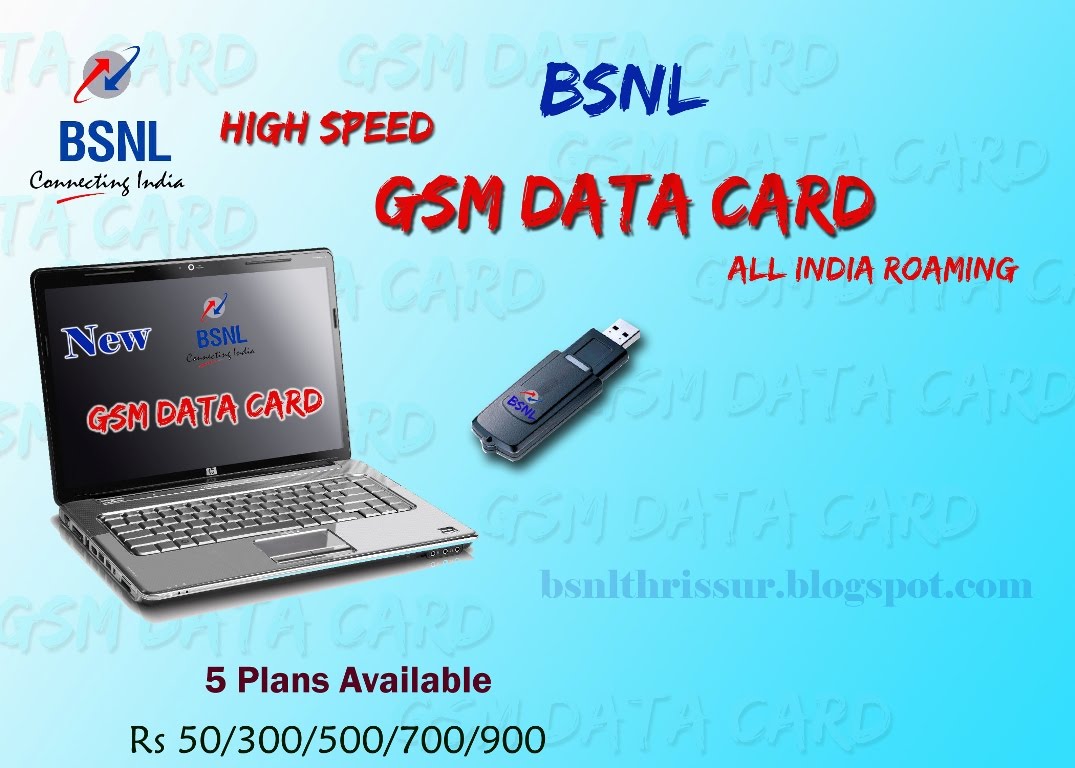 BSNL THRISSUR BSNL DATA CARD