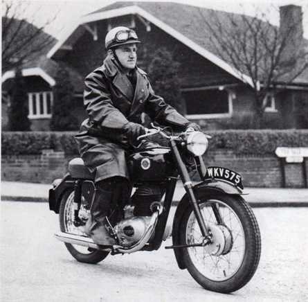 francis barnett police motorcycle