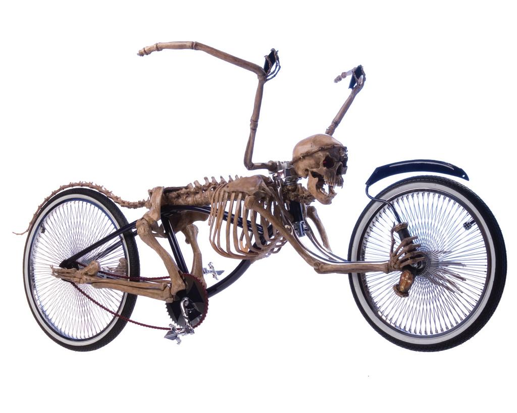 MOTORCYCLE 74 Skeleton motorcycle