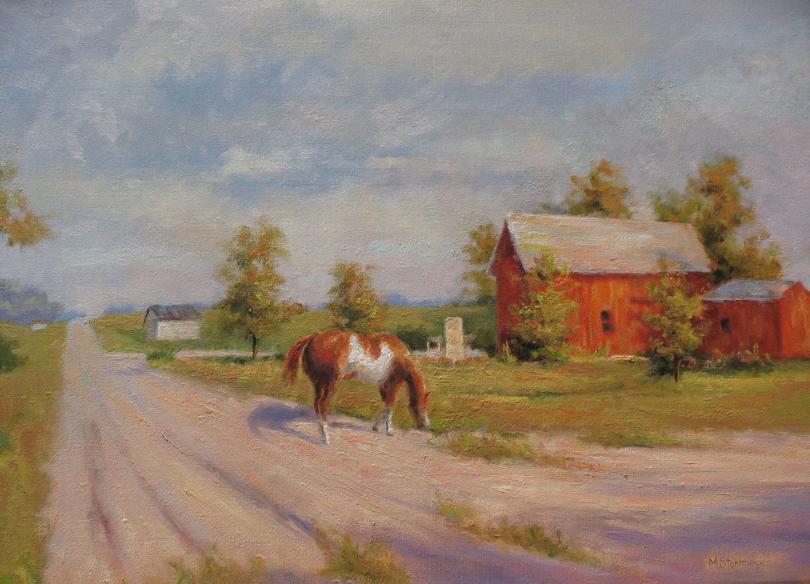 Barn and Farm Paintings and Midwest Landscapes by Michael Stohlmeyer