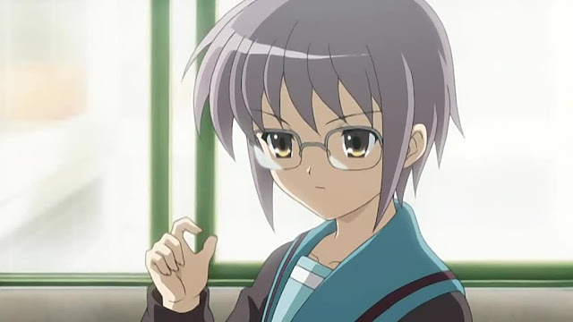 Yuki looks great with glasses.