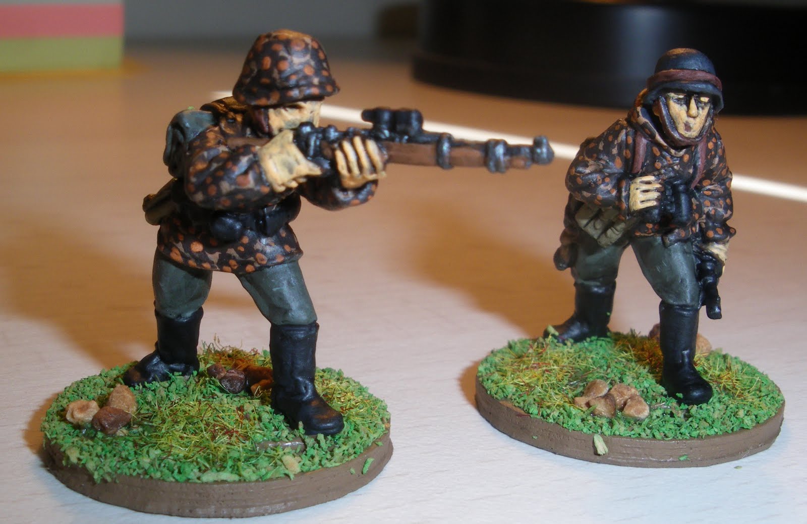 Wargamer Blue SS Sniper Team