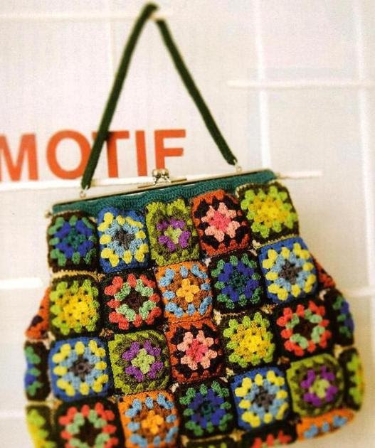 Aturdir Documento Chimenea Bolsas tejidas a crochet con patrones ~ Solountip.com