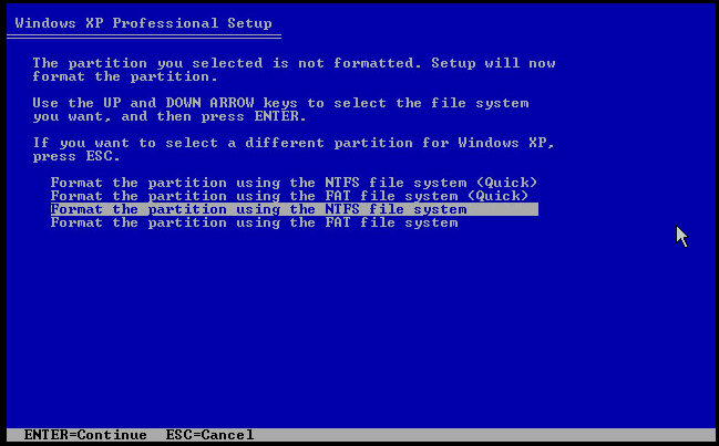 Hades Zeus: Tutorial How to format and installing Window XP Professional.