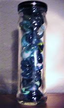 Blue Marble Jar