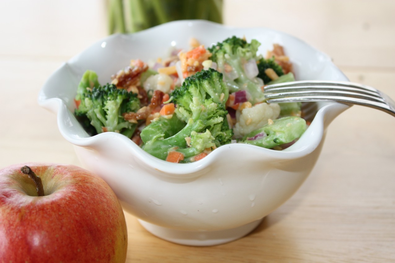 pass the peas, please chubba bubba's broccoli salad