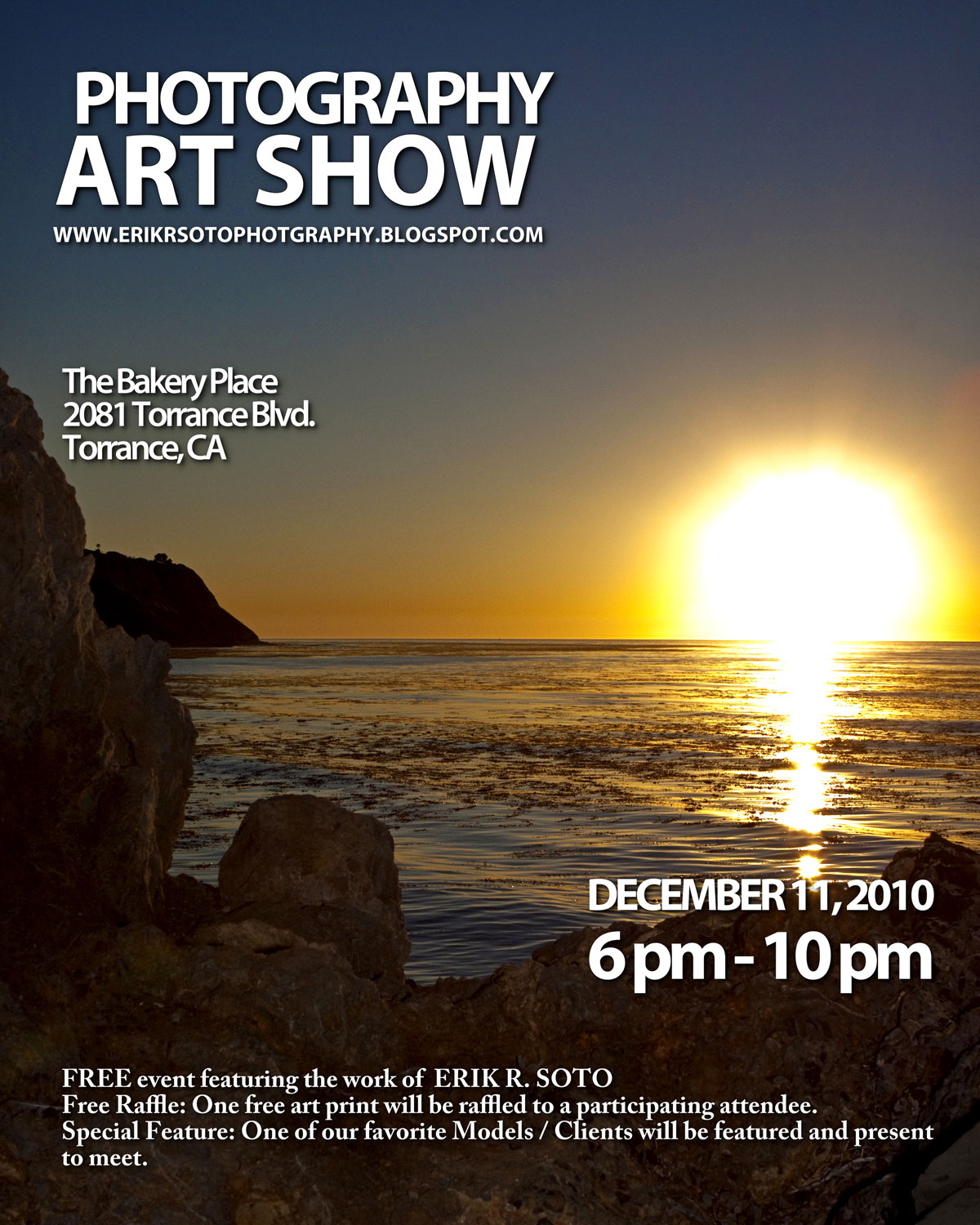 Erik R. Soto Photography Art Show with Erik R. Soto Photography