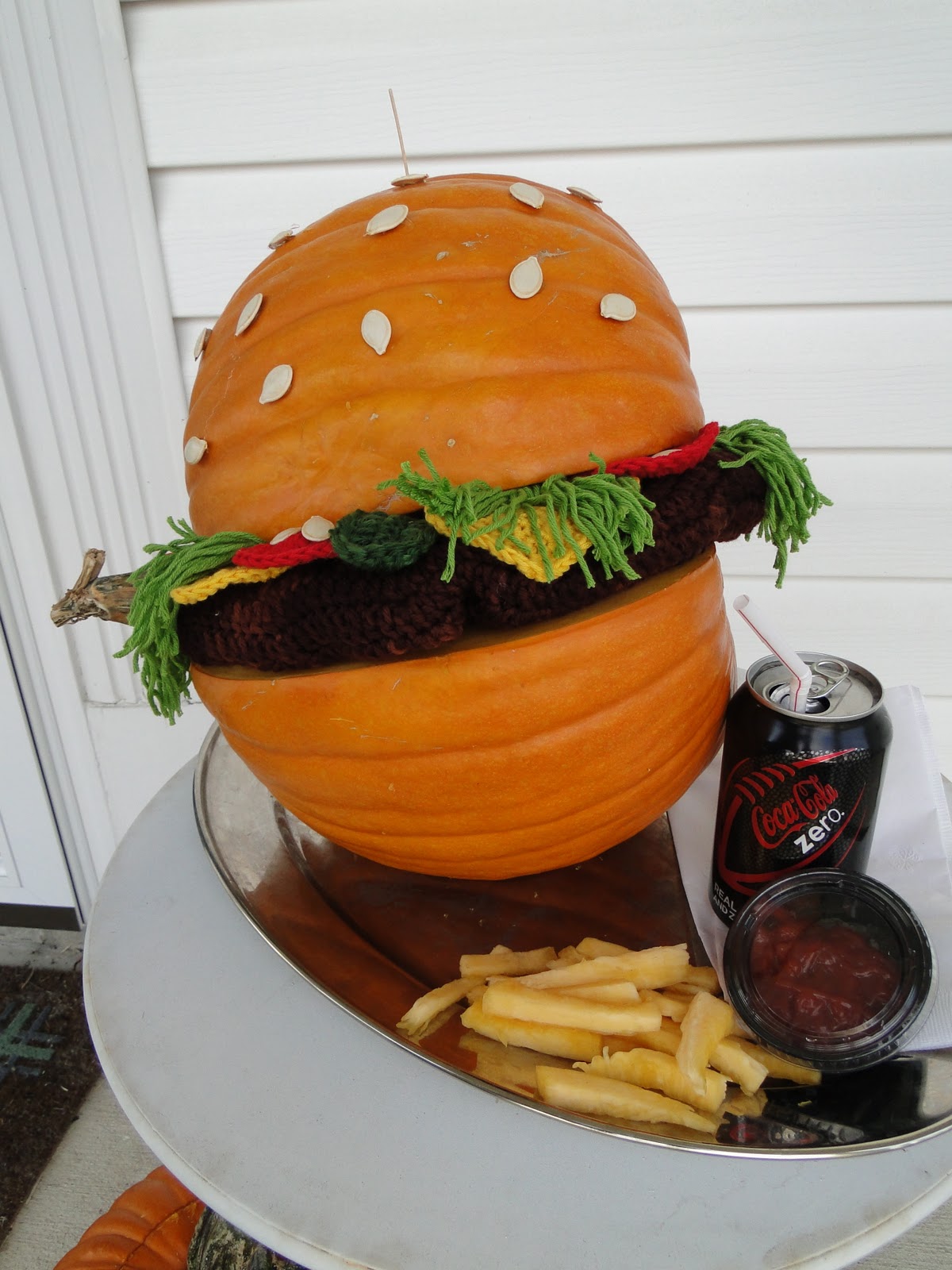 Brownie Knits: Pumpkin Burger 2010