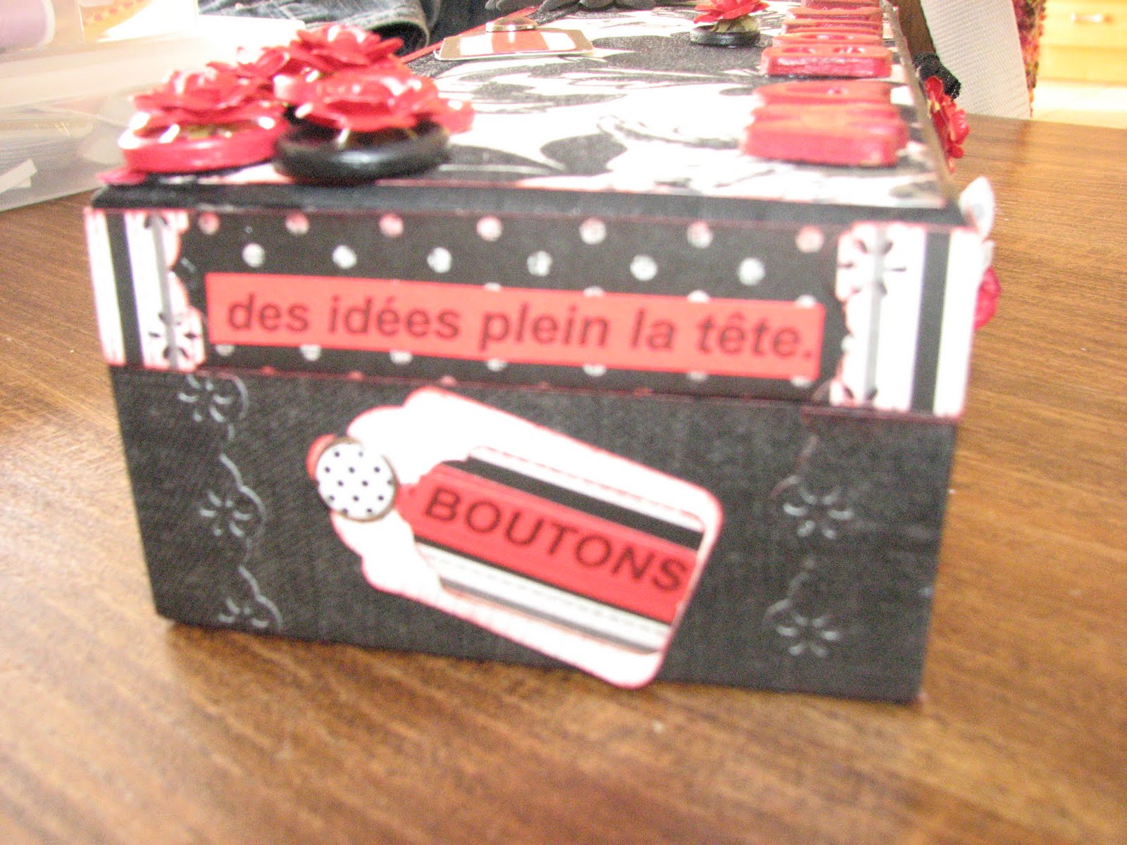 Des idées plein la tête: UN CADEAU DE MA BELLE-SOEUR