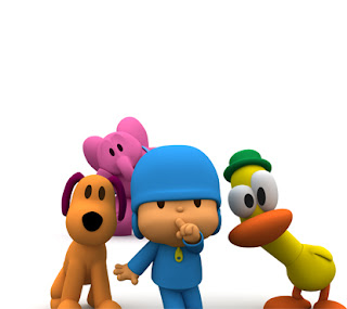 Pocoyo y sus amigos en silencio 