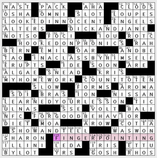Times Crossword Puzzles on January 31  2010 La Times Sunday Crossword Puzzle Png