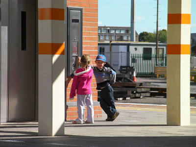 summoning the lift, new disabled platform access lift over track