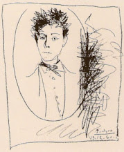 Rimbaud desenhado por Pablo Picasso