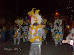 Cocoa's Mardi Gras parade was fun, noisy and lively!