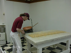 Making  fudge in Mackinaw Island, MI