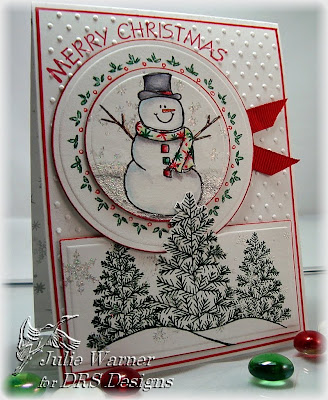 DRS Designs Rubber Stamps: Snowman for Christmas