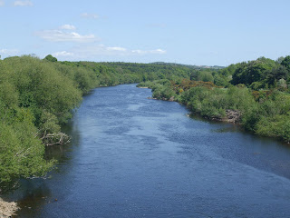 Looking west up the Tyne Looking west up the Tyne
