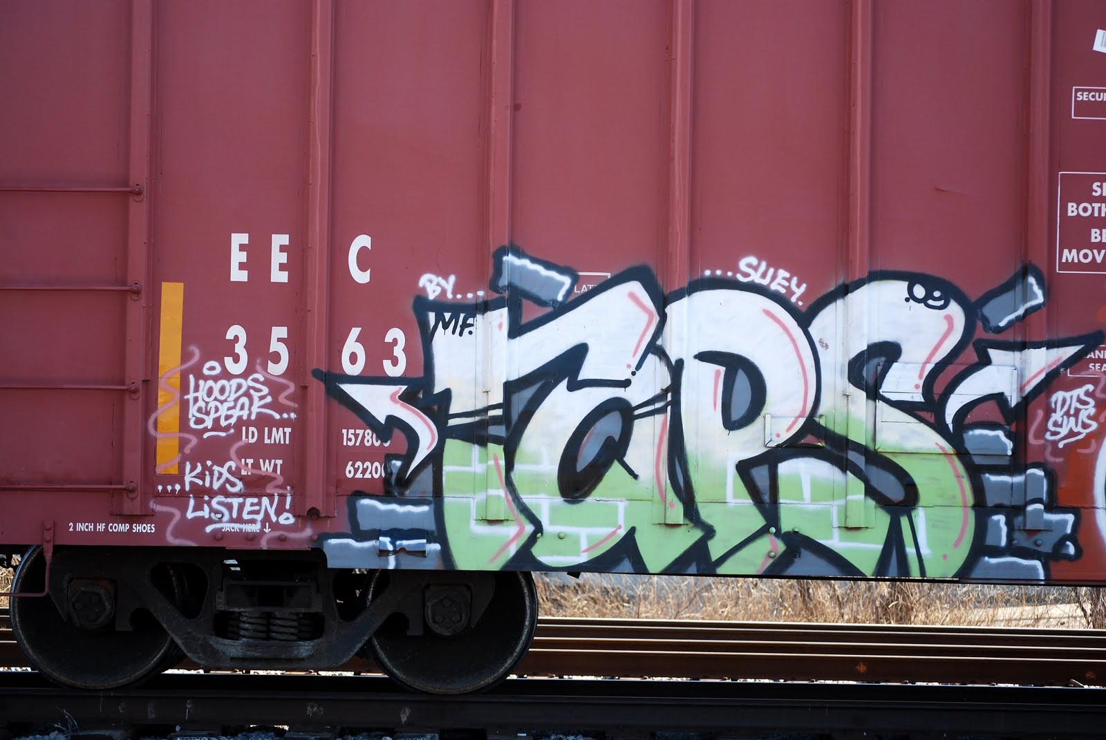 Troy's Photo Blog Freight Train Graffiti