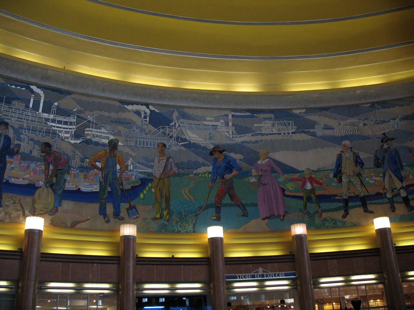 That Crashing Sound Union Terminal Murals
