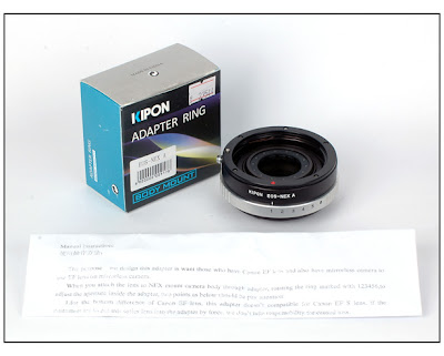 sony nex canon eos ef aperture lens adapter