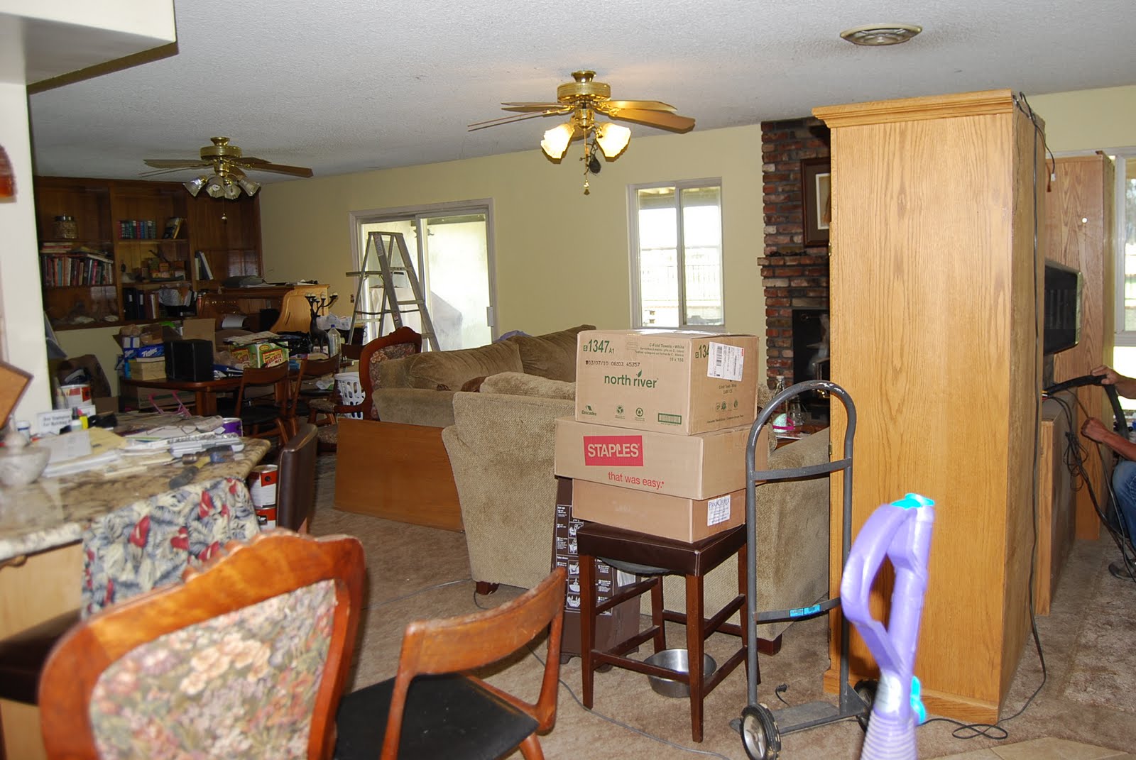 A House In A Big Mess