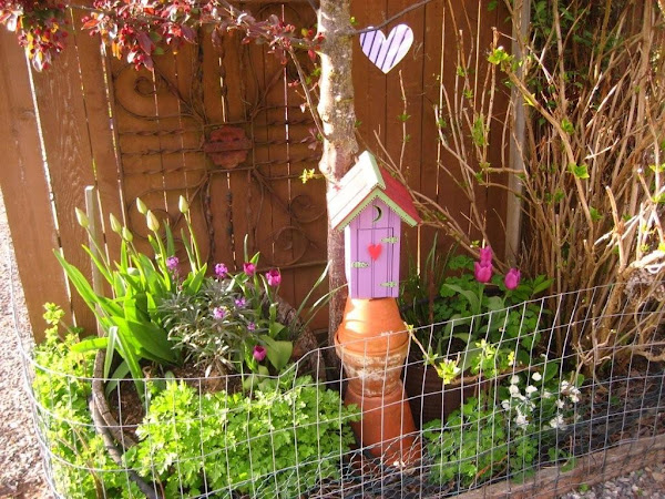 Birdhouse in the Garden