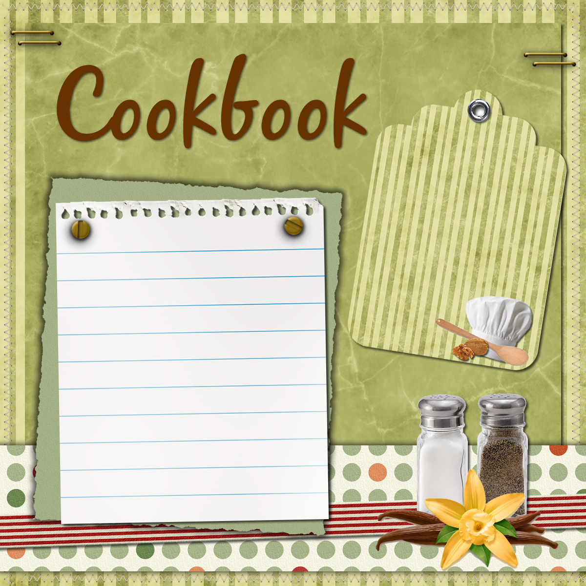 recipe book clip art free - photo #41