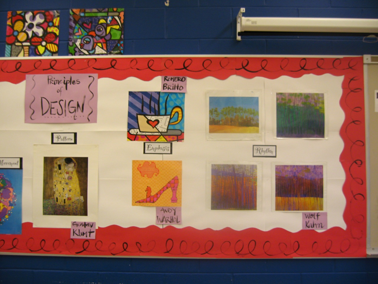 Michelle Brunner Art Bulletin Board Ideas