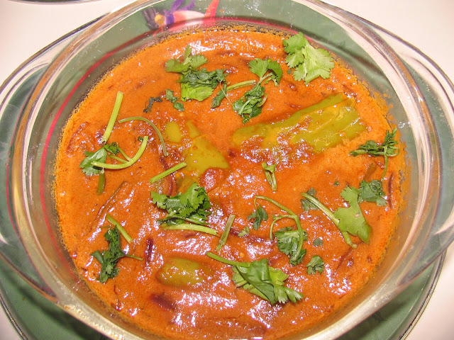 images of Mirchi Ka Salan Recipe / Hyderabadi Mirchi Ka Salan Recipe