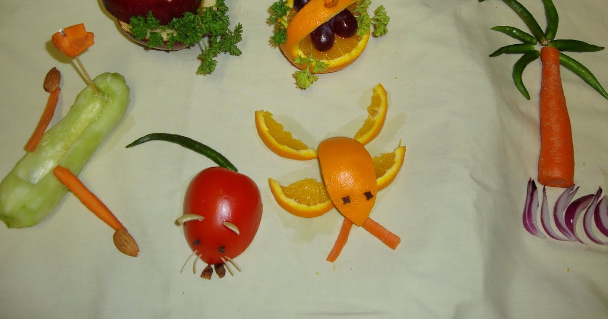 Vegetable Carving Carrot