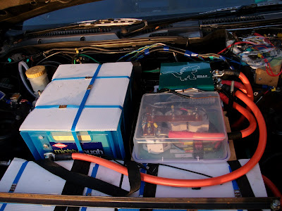 300zx electric conversion bonnet vehicle heap isn whole there bay engine