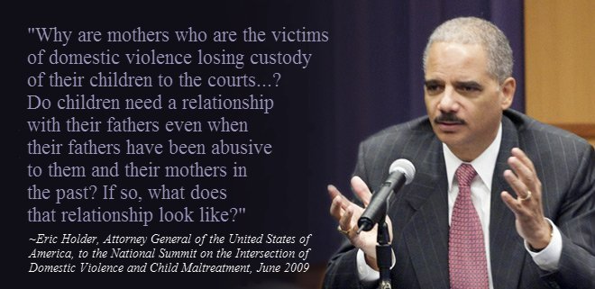 "If so, what does that relationship look like?" -Eric Holder*
