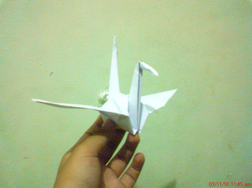 Membuat Origami Burung Origami Crane  Bukan Isapan Jempol