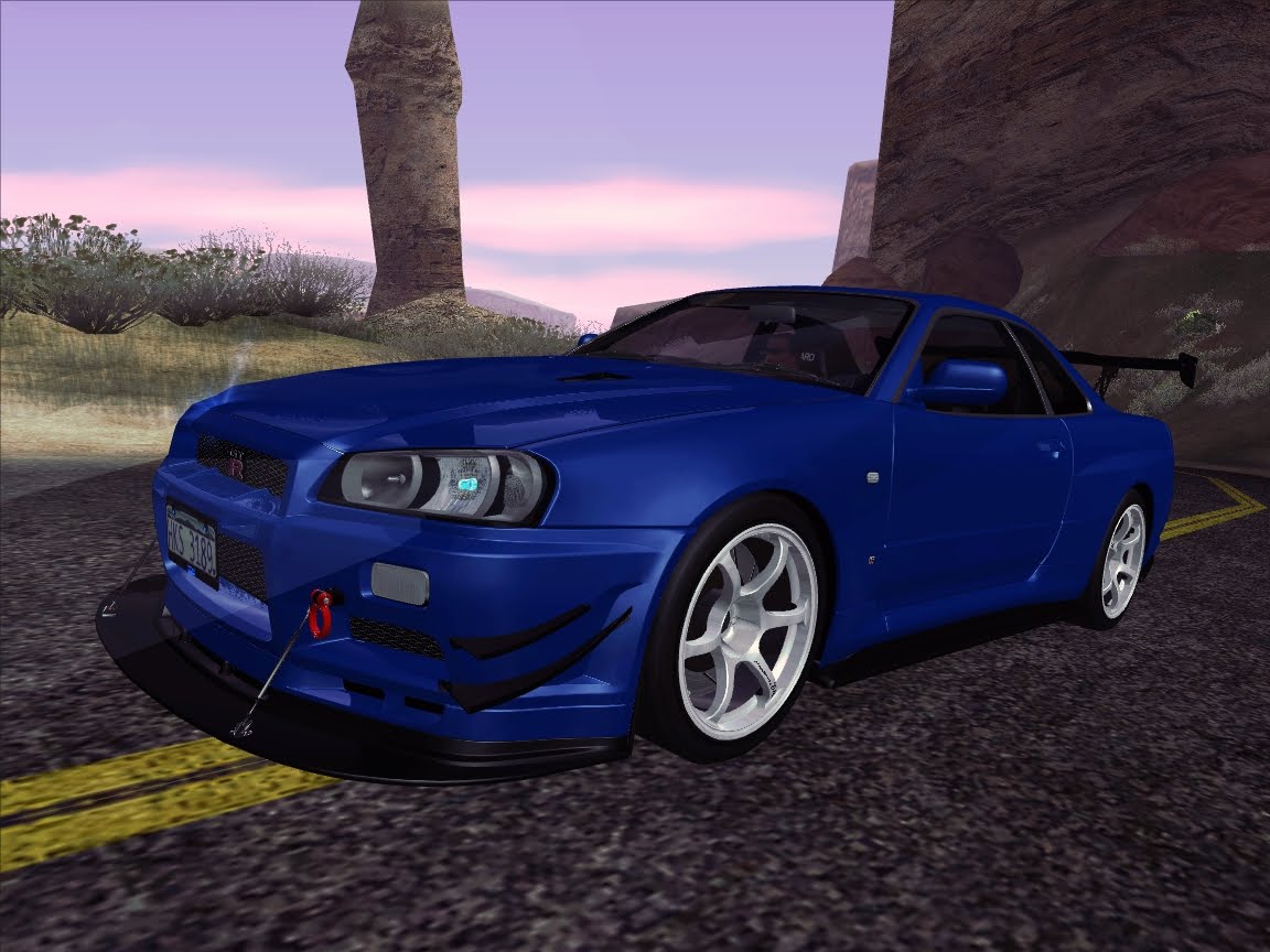 C West Nissan Skyline r34