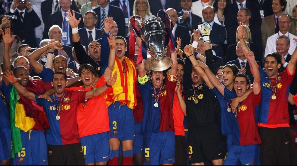 Барселона победитель ЛЧ 2009