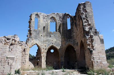 Restos del Monasterio Cistercense de Santa María de Vallsanta