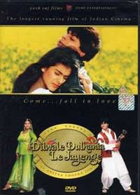 Dilwale Dulhania Le Jayenge (starring Shahrukh Khan and Kajol) (released in 1995)